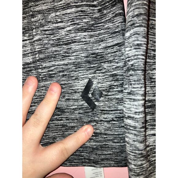 Black Diamond Women’s XS/Small Lightweight Heather Grey Active Hoodie - Picture 4 of 7